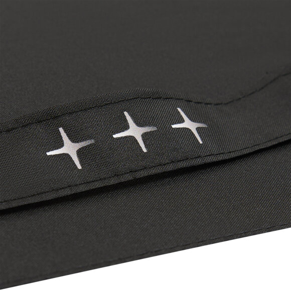 Зонт складной Filton, черный (с функцией Safety System)