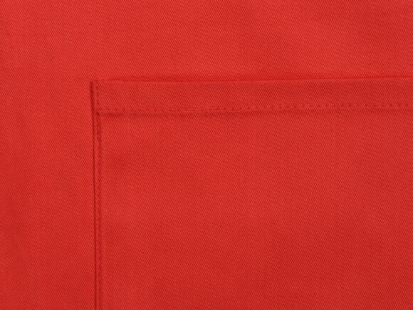 Хлопковый фартук 180gsm, красный Хлопковый фартук 180gsm, красный