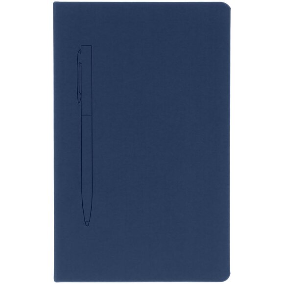 Ежедневник Magnet Shall, недатированный, синий