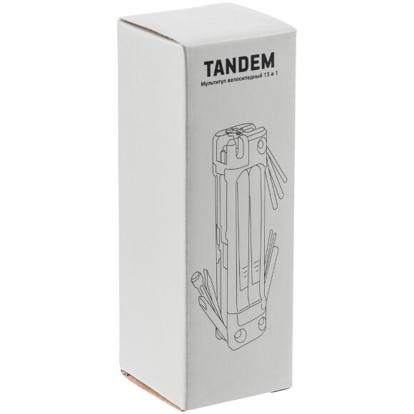 Мультитул велосипедный Tandem, серый Мультитул велосипедный Tandem, серый