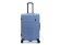 Чемодан TORBER Lama, синий, ABS-пластик, 49 х 29,5 х 77 см, 92 л