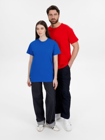 Футболка унисекс T-Bolka 180, синяя