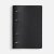 Ежедневник inStream, недатированный, черный