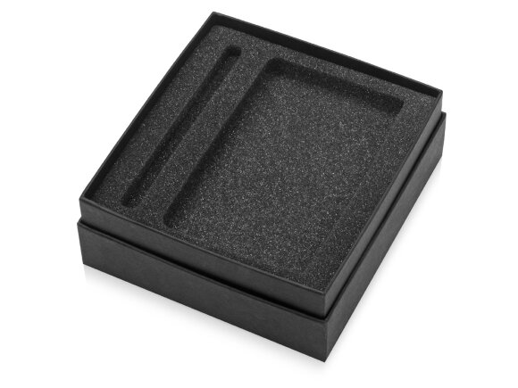 Подарочный набор Reporter с ручкой и блокнотом А6, синий Подарочный набор Reporter с ручкой и блокнотом А6, синий