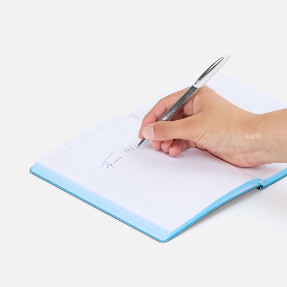 Ручка шариковая Dagger Soft Touch, белая