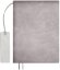 Ежедневник Avila, недатированный, серый