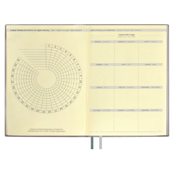 Ежедневник Avila, недатированный, серый Ежедневник Avila, недатированный, серый