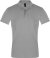 Рубашка поло мужская Perfect Men 180 серый меланж