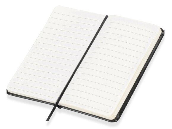 Подарочный набор Reporter с ручкой и блокнотом А6, черный Подарочный набор Reporter с ручкой и блокнотом А6, черный