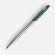 Ручка шариковая Dagger Soft Touch, зеленая