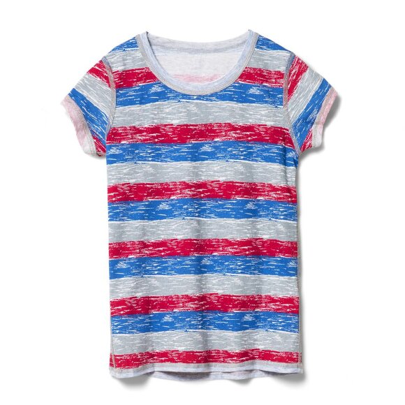 Футболка женская Rayet Lady двусторонняя, красная с синим Футболка женская Rayet Lady двусторонняя, красная с синим