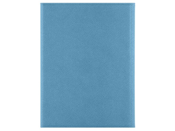 Обложка на магнитах для автодокументов и паспорта Favor, голубая