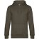 Толстовка с капюшоном унисекс King, хаки Толстовка с капюшоном унисекс King, хаки