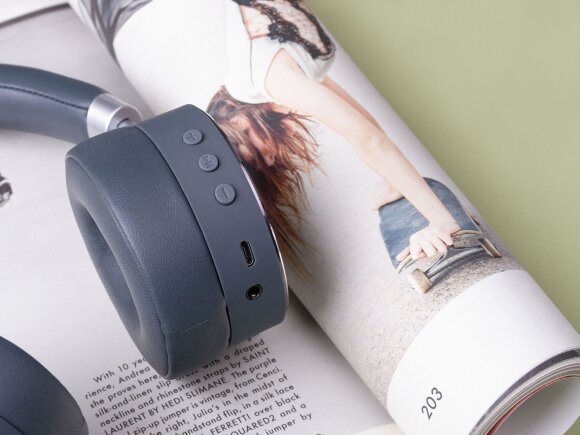 Наушники Rombica Mysound BH-12 Gray Наушники Rombica Mysound BH-12 Gray