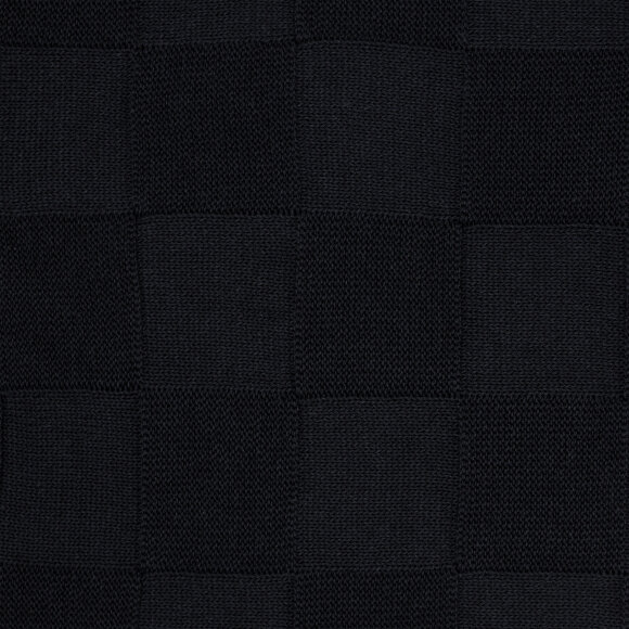 Плед Cella вязаный, темно-синий (без подарочной коробки)