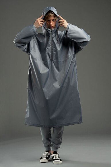 Дождевик-анорак R1, серый Дождевик-анорак R1, серый