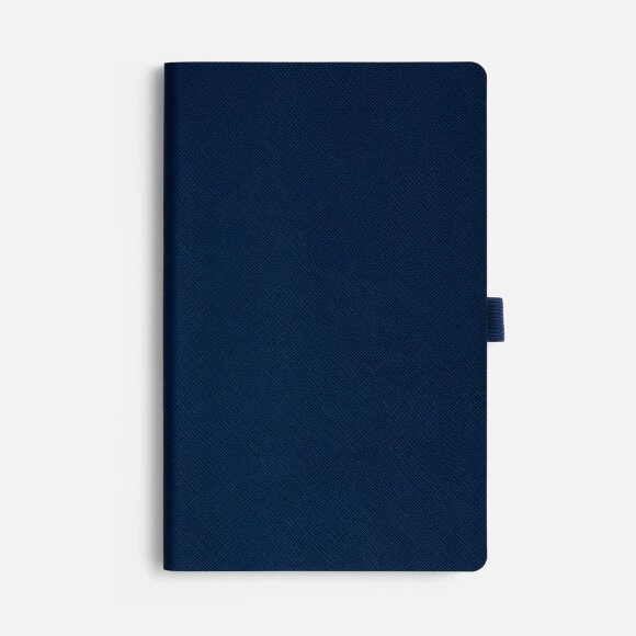 Ежедневник Lungo, недатированный, темно-синий