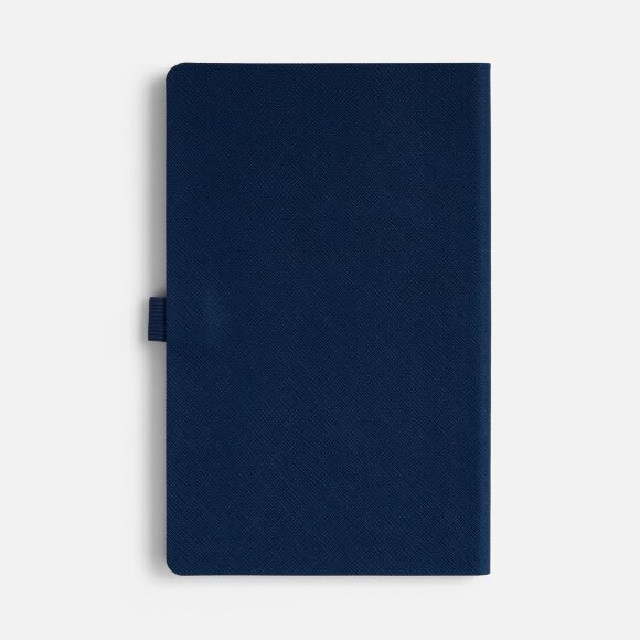 Ежедневник Lungo, недатированный, темно-синий