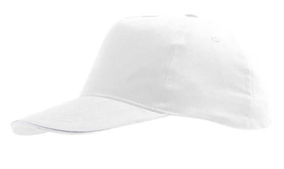 Бейсболка Sunny, белая Бейсболка Sunny, белая