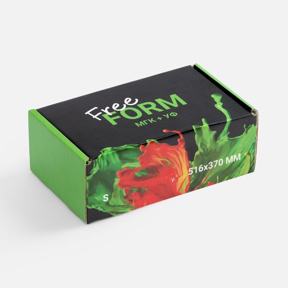 Коробка с печатью на заказ Freeform, S Коробка с печатью на заказ Freeform, S