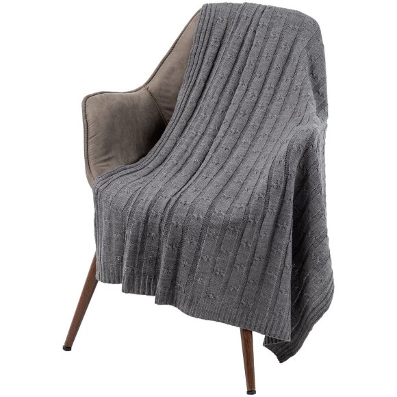 Плед Trenza, серый Плед Trenza, серый