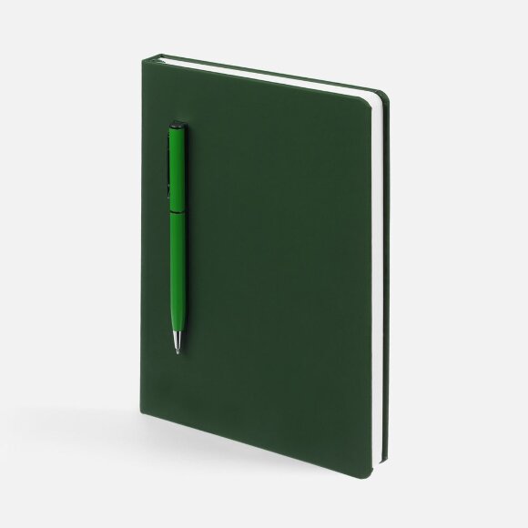 Ежедневник Magnet Shall, недатированный, зеленый