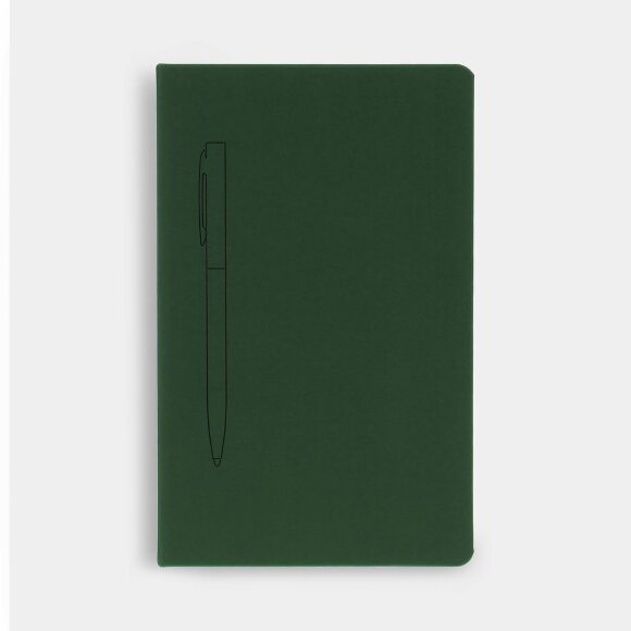 Ежедневник Magnet Shall, недатированный, зеленый