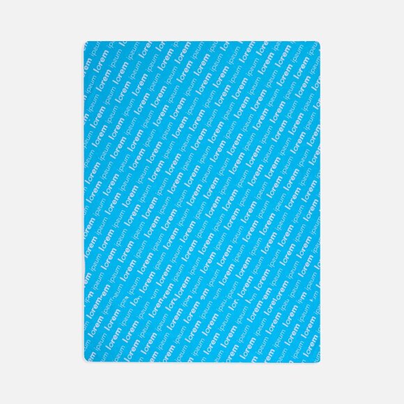 Флисовый плед Feltro Color Plus с печатью на заказ, M