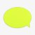 Наклейка тканевая Lunga Bubble, M, желтый неон