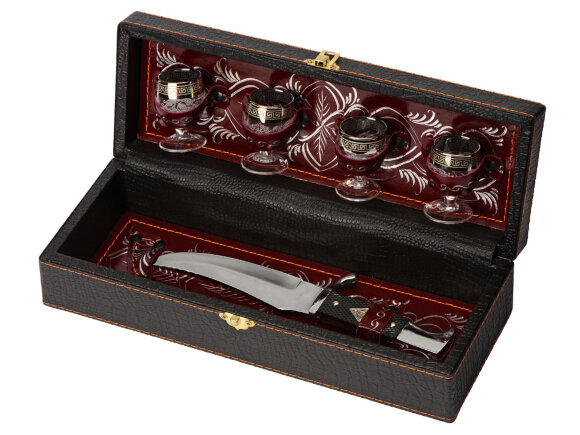 Набор Подарочный, темно-коичневый/бордовый Набор Подарочный, темно-коичневый/бордовый