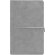 Ежедневник Nubuk, недатированный, светло-серый