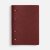 Ежедневник inStream, недатированный, красный