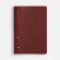 Ежедневник inStream, недатированный, красный