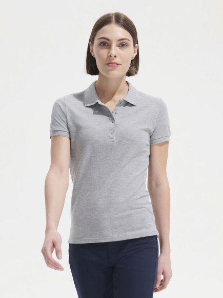 Рубашка поло женская People 210, темно-синяя (navy) Рубашка поло женская People 210, темно-синяя (navy)