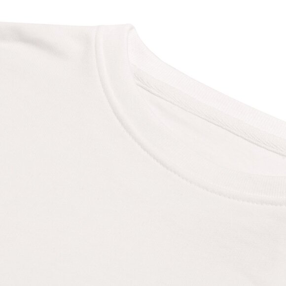 Свитшот унисекс BNC Inspire (Organic), молочно-белый Свитшот унисекс BNC Inspire (Organic), молочно-белый