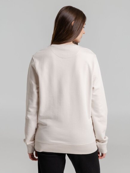 Свитшот унисекс BNC Inspire (Organic), молочно-белый Свитшот унисекс BNC Inspire (Organic), молочно-белый