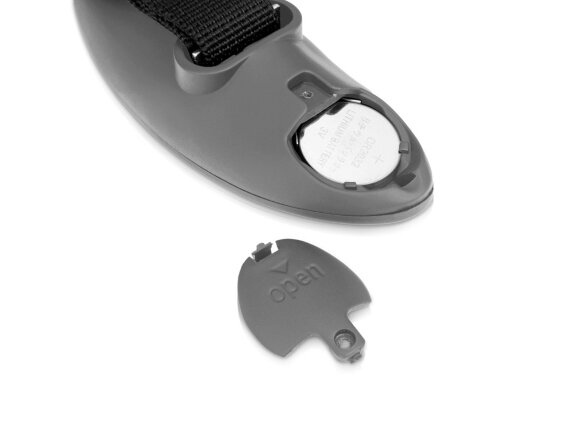 Багажные весы с покрытием soft touch Gravity, серый Багажные весы с покрытием soft touch Gravity, серый