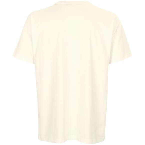 Футболка оверсайз мужская Boxy Men, молочно-белая