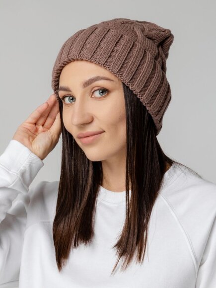 Шапка Loren, коричневая Шапка Loren, коричневая
