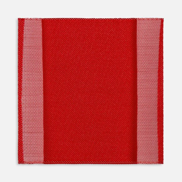 Лейбл тканевый Epsilon, L, красный