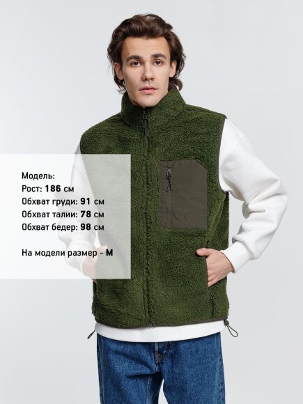 Жилет унисекс Fury BW, хаки Жилет унисекс Fury BW, хаки