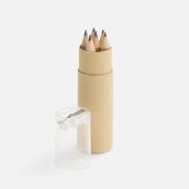 Набор карандашей Pencilvania Office с точилкой, прозрачный Набор карандашей Pencilvania Office с точилкой, прозрачный