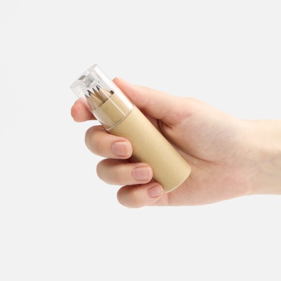 Набор карандашей Pencilvania Office с точилкой, прозрачный Набор карандашей Pencilvania Office с точилкой, прозрачный