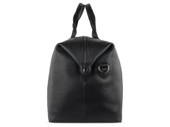 Сумка дорожная BUGATTI Elsa, чёрная, воловья кожа/полиэстер, 47х22х24 см Сумка дорожная BUGATTI Elsa, чёрная, воловья кожа/полиэстер, 47х22х24 см