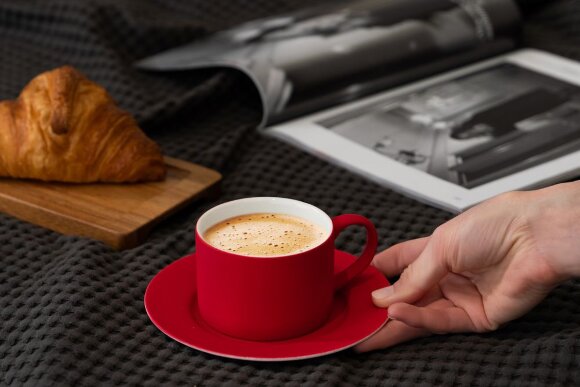 Чайная пара Best Morning, черная Чайная пара Best Morning, черная