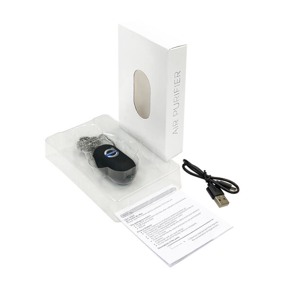 Портативный дезинфектор-ионизатор My Way, черный Портативный дезинфектор-ионизатор My Way, черный