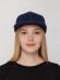Бейсболка Snapback с прямым козырьком, темно-синяя Бейсболка Snapback с прямым козырьком, темно-синяя