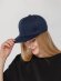 Бейсболка Snapback с прямым козырьком, темно-синяя Бейсболка Snapback с прямым козырьком, темно-синяя