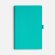 Ежедневник Lungo, недатированный, бирюзовый