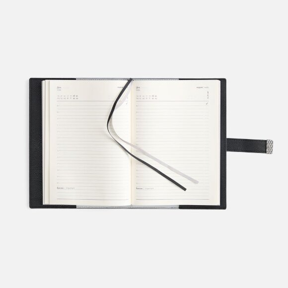 Ежедневник Repute, недатированный, черный Ежедневник Repute, недатированный, черный